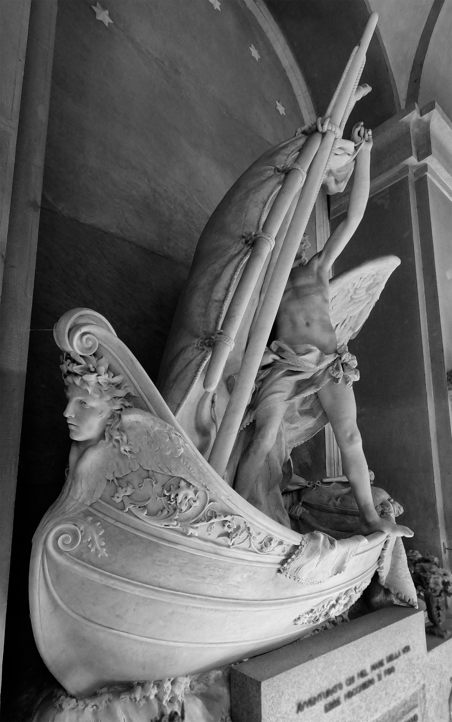 Cimitero di Staglieno -Tomba di Carpaneto